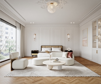 French Style Bedroom-ID:498203046