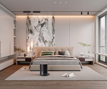 Modern Bedroom-ID:391117107