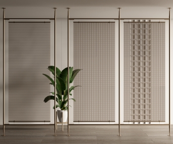 Modern Metal Screen Partition-ID:459836015