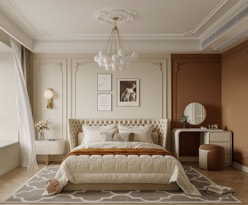 French Style Bedroom-ID:421751984