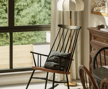 American Style Rocking Chair-ID:560537105