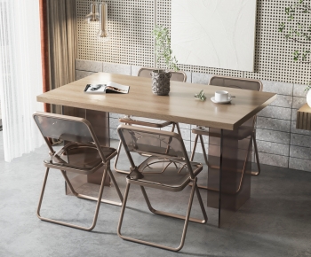 Modern Dining Table And Chairs-ID:642286068