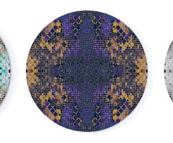 Modern Circular Carpet-ID:289091115