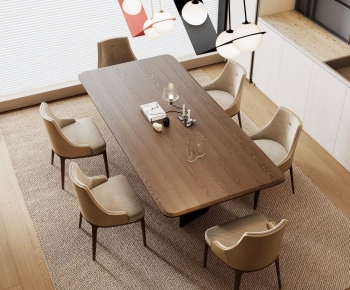 Modern Dining Table And Chairs-ID:173185114