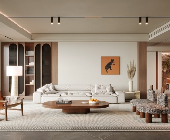 Modern A Living Room-ID:936120034