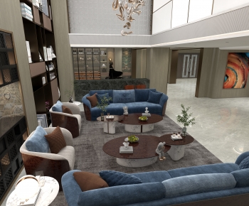 Modern A Living Room-ID:979316959