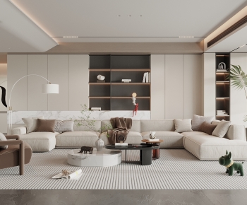 Modern A Living Room-ID:163290025