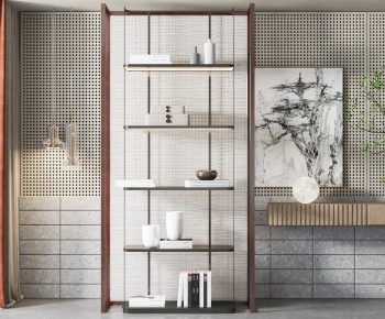 New Chinese Style Shelving-ID:327675101