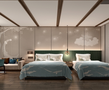 New Chinese Style Guest Room-ID:527215007