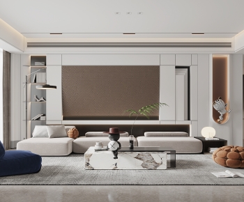 Modern A Living Room-ID:382973914