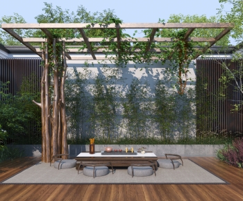 New Chinese Style Courtyard/landscape-ID:806505928