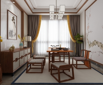 New Chinese Style Tea House-ID:812927015