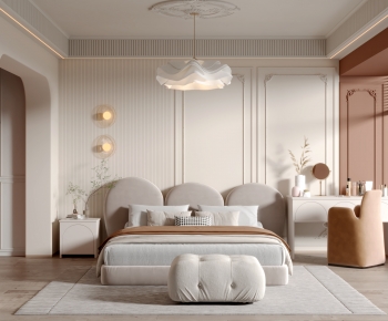 French Style Bedroom-ID:321230957