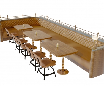 Nordic Style Dining Table And Chairs-ID:970654967
