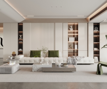 Modern A Living Room-ID:415714034