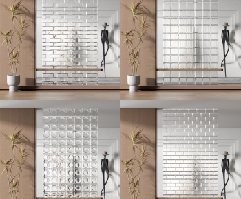 Modern Glass Screen Partition-ID:124665026