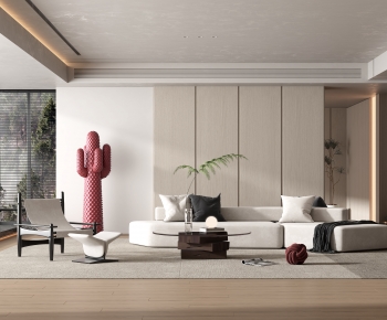 Modern A Living Room-ID:358845952