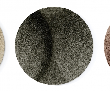 Modern Circular Carpet-ID:667963035