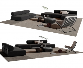 Modern Sofa Combination-ID:627857924