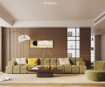 Modern A Living Room-ID:394120938