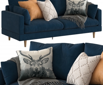 Nordic Style A Sofa For Two-ID:306583888
