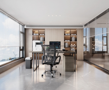 Modern Manager's Office-ID:599713093