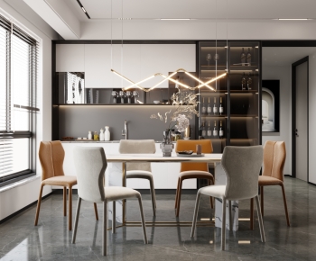 Modern Dining Room-ID:892200522