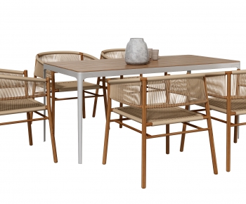 Modern Dining Table And Chairs-ID:354895111