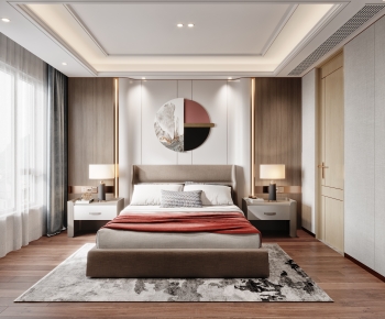 New Chinese Style Bedroom-ID:471981051