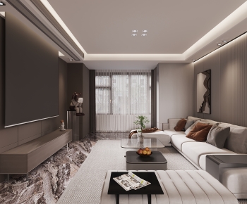 Modern A Living Room-ID:600431071