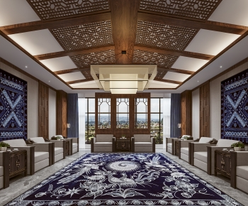 New Chinese Style Reception Room-ID:766105896