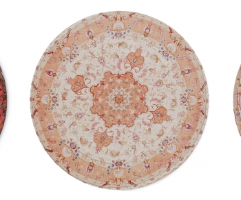 European Style Circular Carpet-ID:517455108