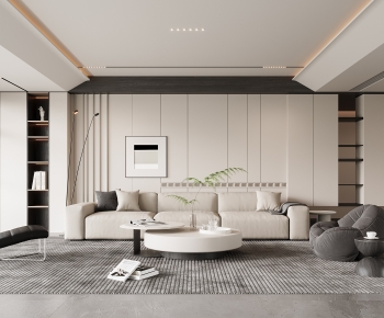 Modern A Living Room-ID:851600258