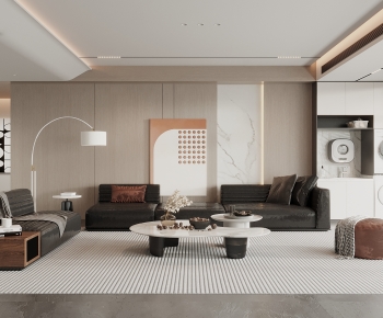 Modern A Living Room-ID:894659044