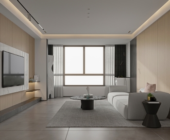 Modern A Living Room-ID:651087058
