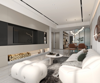 Modern A Living Room-ID:825222973