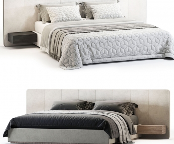 Modern Double Bed-ID:573467023