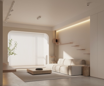 Modern A Living Room-ID:687527893