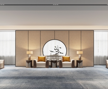 New Chinese Style Meeting Room-ID:657085906