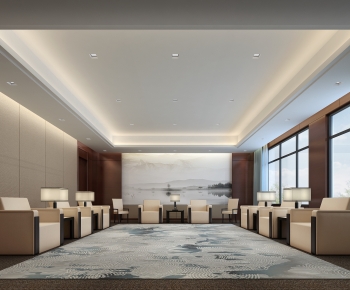 New Chinese Style Meeting Room-ID:944804919