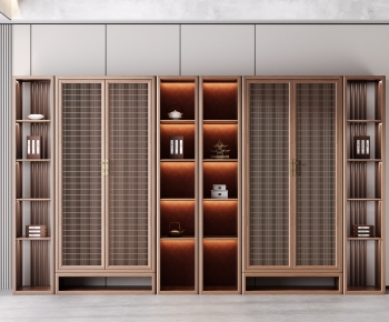 New Chinese Style Bookcase-ID:869616995