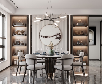 New Chinese Style Dining Room-ID:736721043