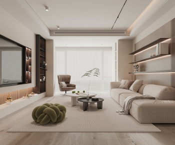 Modern A Living Room-ID:755124092