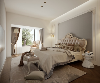 European Style Bedroom-ID:351227057