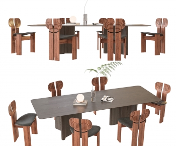 Modern Dining Table And Chairs-ID:916798117