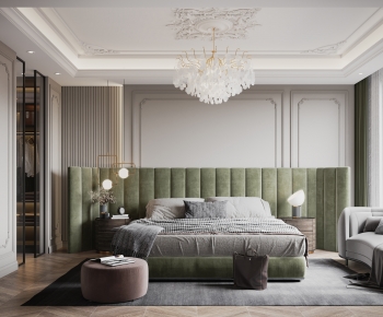 French Style Bedroom-ID:860881092