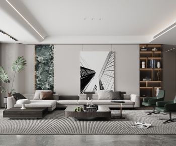 Modern A Living Room-ID:825028901