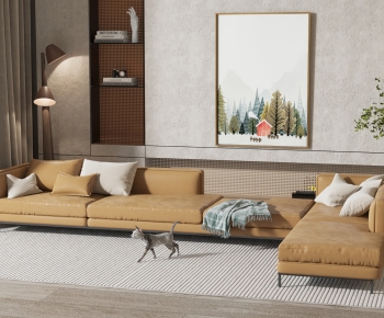 Modern Multi Person Sofa-ID:712768086