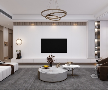 Modern A Living Room-ID:356992018