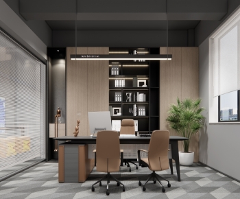 Modern Manager's Office-ID:439734948